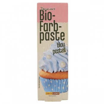 Dekoback | Barwnik spożywczy w kolorze pastelowym niebieskim BIO 25g