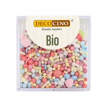 Dekoback | Posypka cukrowa kolorowe party mix BIO 60g