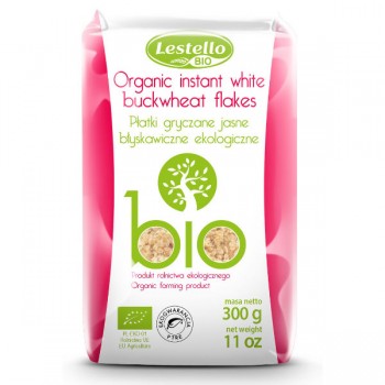 Lestello | Płatki gryczane jasne błyskawiczne BIO 300g