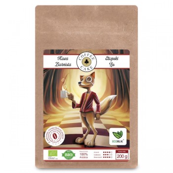 Ecoblik | Kawa ziarnista arabica etiopski lis BIO 200g