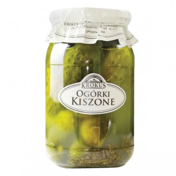 Krokus | Ogórki kiszone 810g (450g)