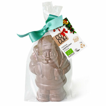 Cocoa | Mikołaj z czekolady o smaku karmelowym z solą BIO 75g