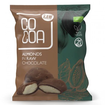 Cocoa | Migdały w surowej czekoladzie 70g