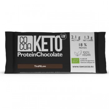 Cocoa | Czekolada keto proteinowa o smaku tiramisu BIO 40g