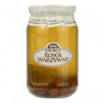 Krokus | Rosół warzywny bez dodatku cukru bezglutenowy 810ml 