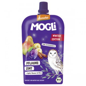 Mogli | Przecier owocowy zimowy bez dodatku cukrów demeter BIO 120g