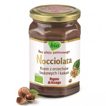 Nocciolata | Krem z orzechów laskowych i kakao bezglutenowy BIO 700g