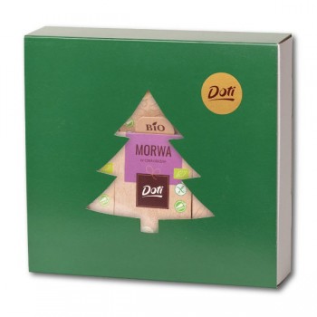 Doti | Zestaw świąteczny - bakalie w czekoladzie BIO choinka 300g