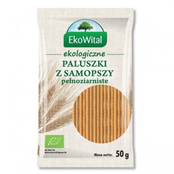 EkoWital | Paluszki z samopszy pełnoziarniste BIO 50g