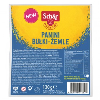 Schär | Bułki Panini bezglutenowe 130g