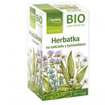 Apotheke | Herbatka na oskrzela z tymiankiem BIO (20x1,5g) 30g