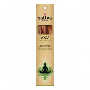 Sattva | Kadzidło indyjskie joga i medytacja 15szt. 30g