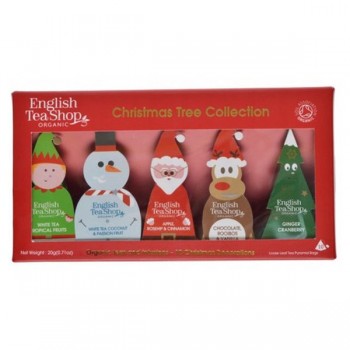 English Tea Shop Organic | Zestaw herbatek świątecznych Zawieszki na choinkę(10x2) BIO 20g