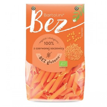 Bartolini | Makaron z czerwonej soczewicy penne bezglutenowy BIO 250g