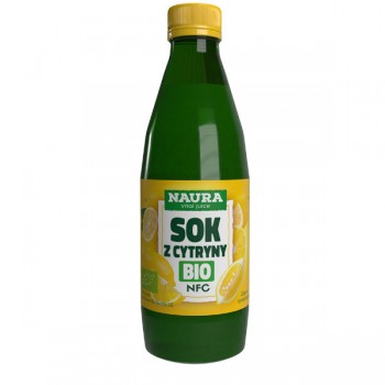 Naura | Ekologiczny sok z cytryn 100% NFC 250ml