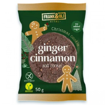 Frank&Oli |  Christmas cookie ginger cinnamon bezglutenowe 50g