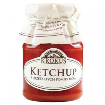 Krokus | Ketchup bezglutenowy 180g