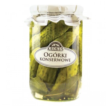 Krokus | Ogórki konserwowe 650g (320g)