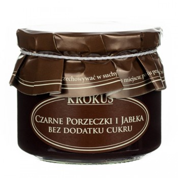 Krokus | Czarne porzeczki i jabłka bez dodatku cukru 310g