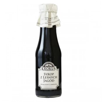 Krokus | Syrop z leśnych jagód bezglutenowy 355g (280ml)