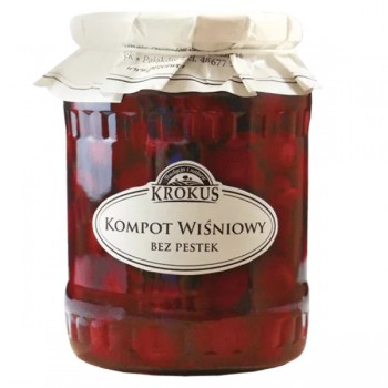 Krokus | Kompot wiśniowy 700g (320g)
