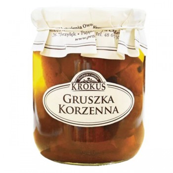 Krokus | Gruszki w zalewie korzennej 530g (270g)