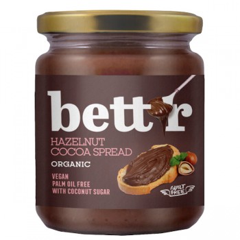 Bett’r | Krem orzechy laskowe & kakao BIO 250g