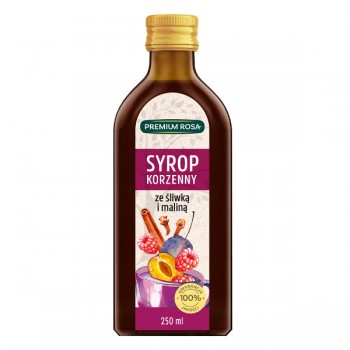 Premium Rosa | Syrop korzenny śliwkowo-malinowy 250ml