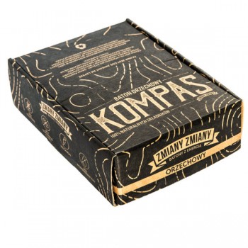 Zmiany Zmiany | 12x Kompas baton orzechowy 70g