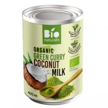 Bio Naturalis | Coconut milk napój kokosowy green curry BIO 400ml