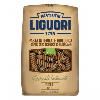 Liguori | Makaron Liguori Integrale Fusilli pełnoziarnisty Nr31 BIO 500g