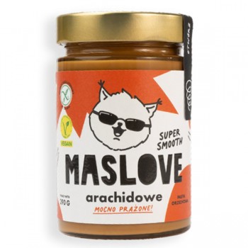 Maslove | Pasta z orzeszków ziemnych super smooth bezglutenowa 290g