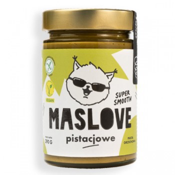 Maslove | Pasta pistacjowa super smooth bezglutenowa 290g
