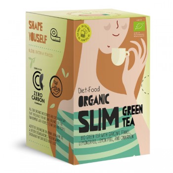 Diet Food | Herbata zielona na odchudzanie slim green BIO (20x1,5g) 30g