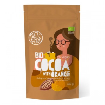 Diet Food | Kakao o smaku pomarańczy BIO 200g