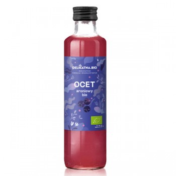 Delikatna | Ocet aroniowy BIO 250ml