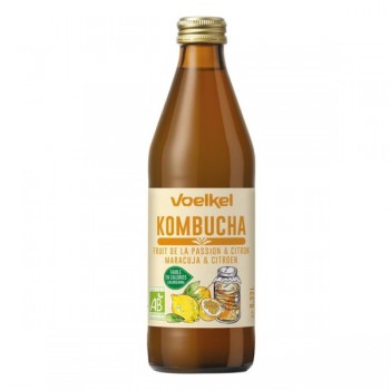 Voelkel | Kombucha marakuja-cytryna BIO 330ml