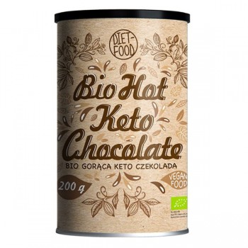 Diet Food | Gorąca czekolada w proszku KETO BIO 200g