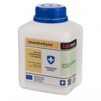 Biomus | Chondroityna. Siarczan chondroityny czysty 250g