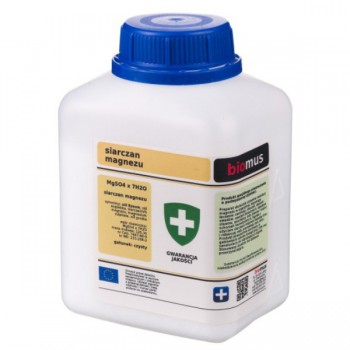 Biomus | Siarczan magnezu. Sól gorzka Epsom 500g