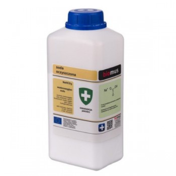 Biomus | Soda oczyszczona. Wodorowęglan sodu 1kg