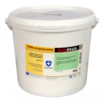 Biomus | Soda oczyszczona. Wodorowęglan sodu 5kg