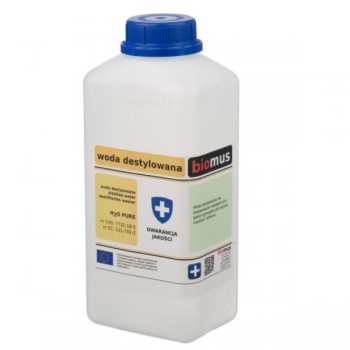 Biomus | Woda destylowana 1l