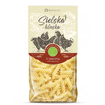 Bartolini | Makaron semolinowy 2-jajeczny świderki BIO 250g