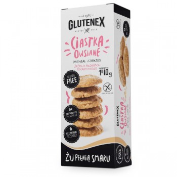 Glutenex | Ciastka owsiane bezglutenowe 140g