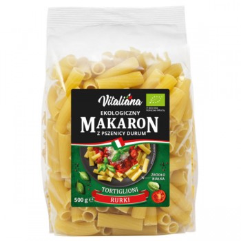 Vitaliana | Makaron semolinowy tortiglioni BIO 500g
