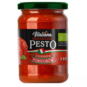 Vitaliana | Pesto z suszonych pomidorów BIO 140g