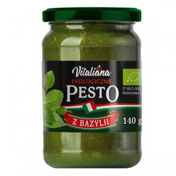 Vitaliana | Pesto z bazylii BIO 140g