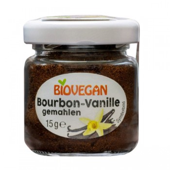 Biovegan | Wanilia bourbon mielona BIO (w szklanym słoiku) 15g