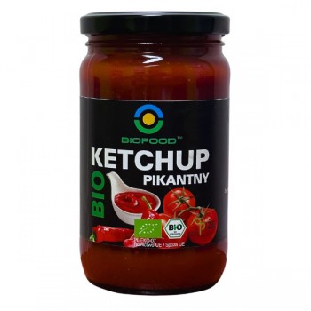 Bio Food | Ketchup pikantny bezglutenowy BIO 350g